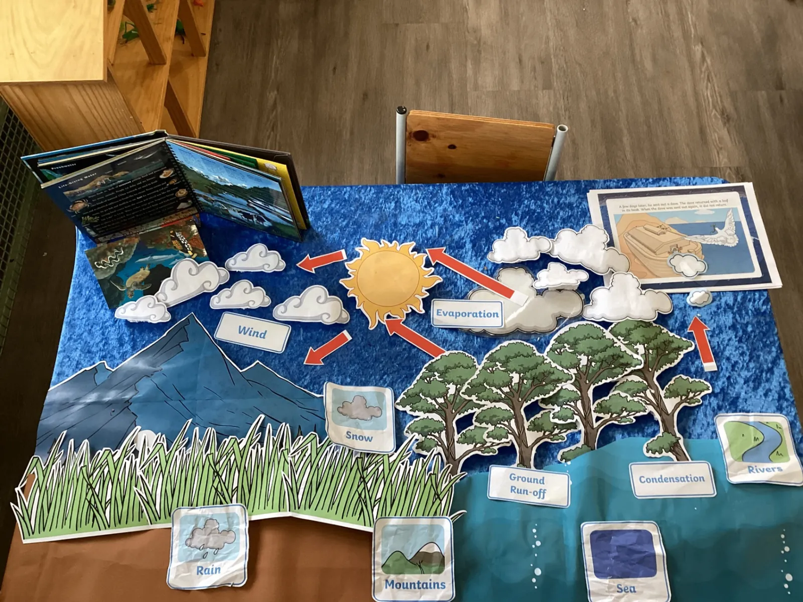 Water cycle exploration – hands-on science and sequencing