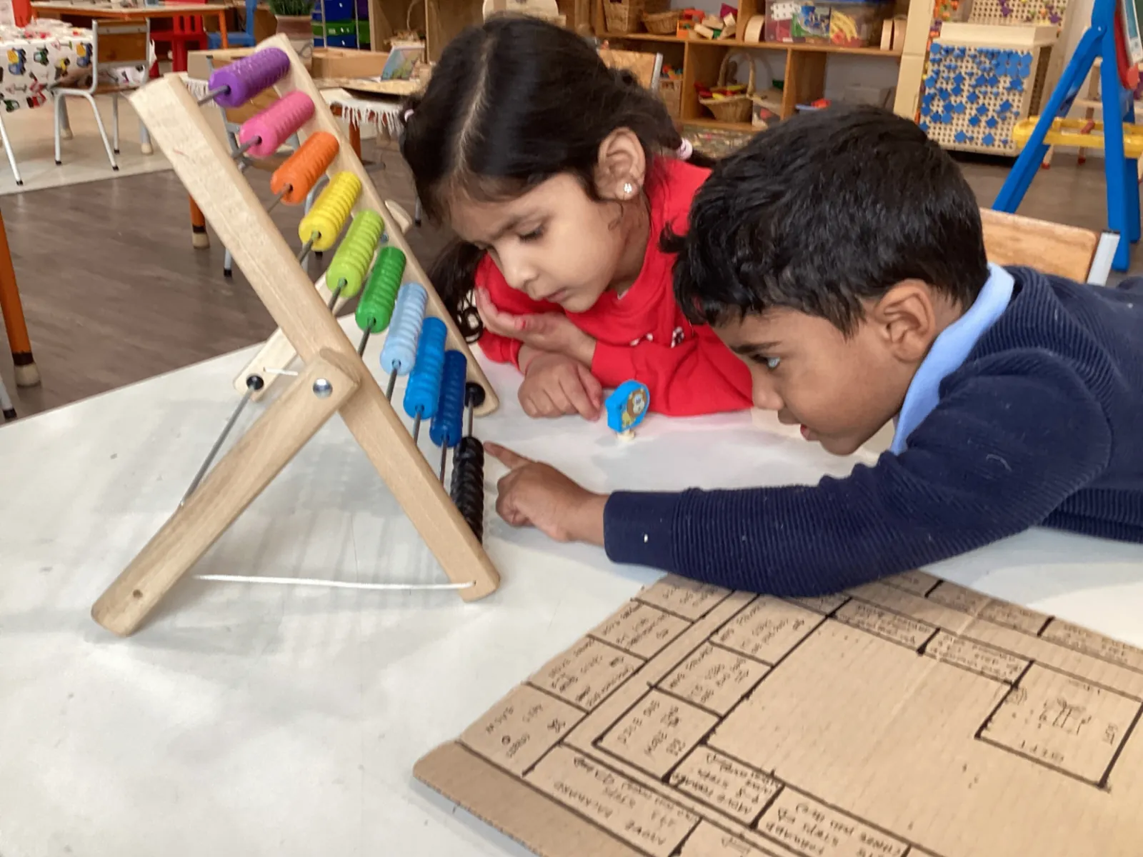 Abacus counting and problem-solving together