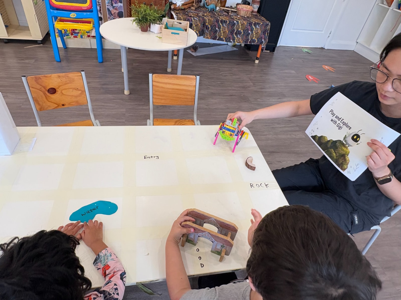 Inquiry-Based Learning — mapping out the robot's journey together